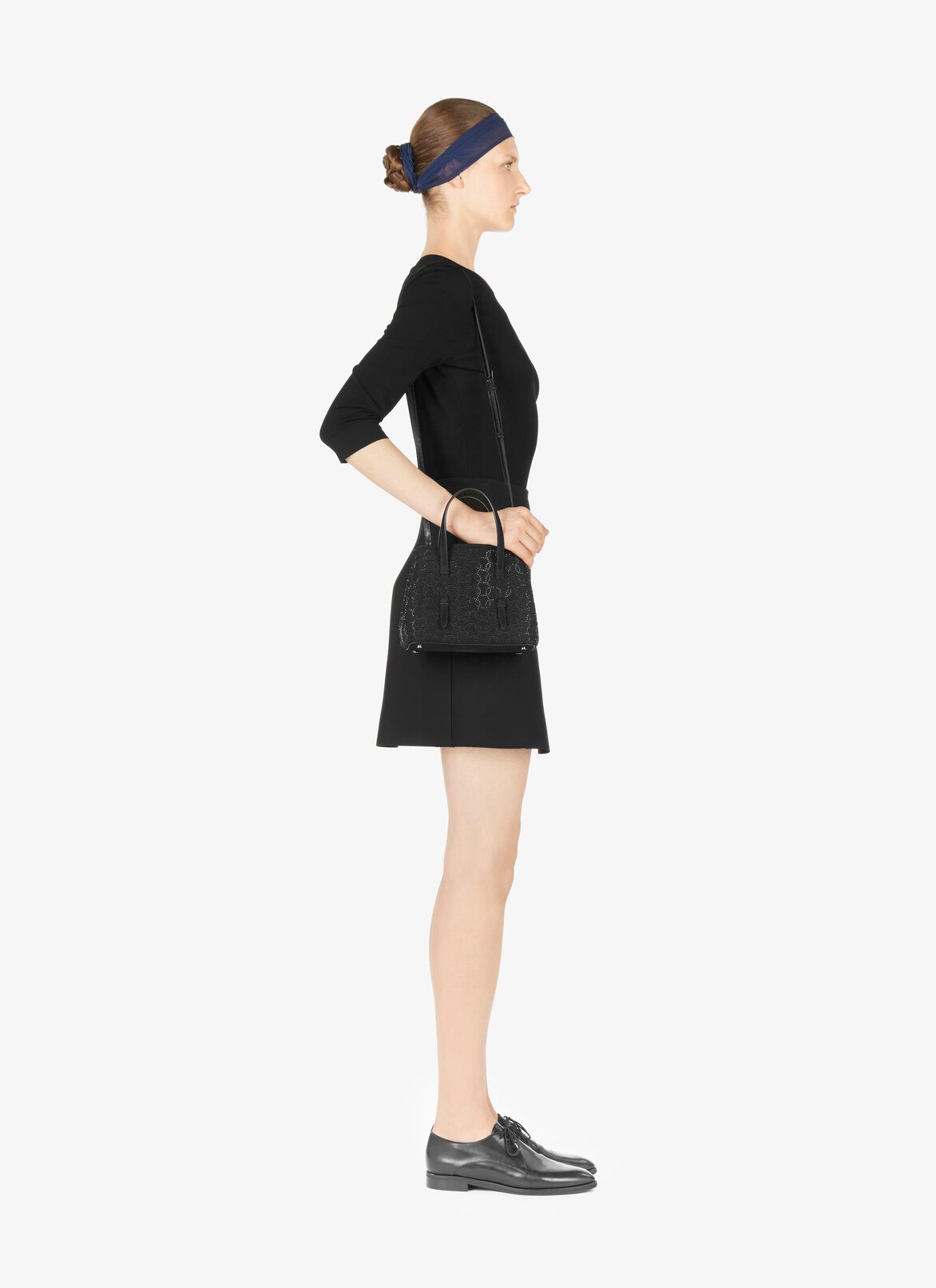 Mina 20 Tote Bag ALAÏA BLACK/BLACK MINA 20 TOTE BAG